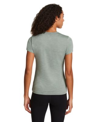 Women's Marled Crewneck Performance T-Shirt