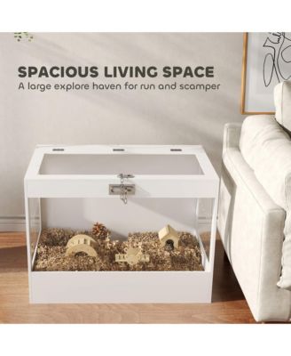 Hamster Cage with Openable Top, Hut, Small Animal Habitat,