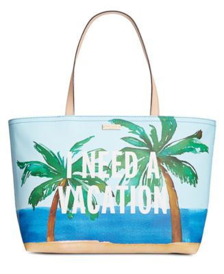 kate spade new york I Need a Vacation Francis Tote - Handbags & Accessories - Macy&#39;s