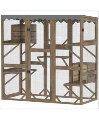 Cat Enclosure Outdoor Cat Enclosure with Multi-Level