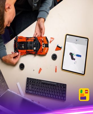 Technic Bugatti Chiron Pur Sport Hypercar Building Toy 42222, 771 Pieces