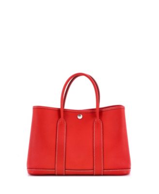30 Garden Party Tote Leather
