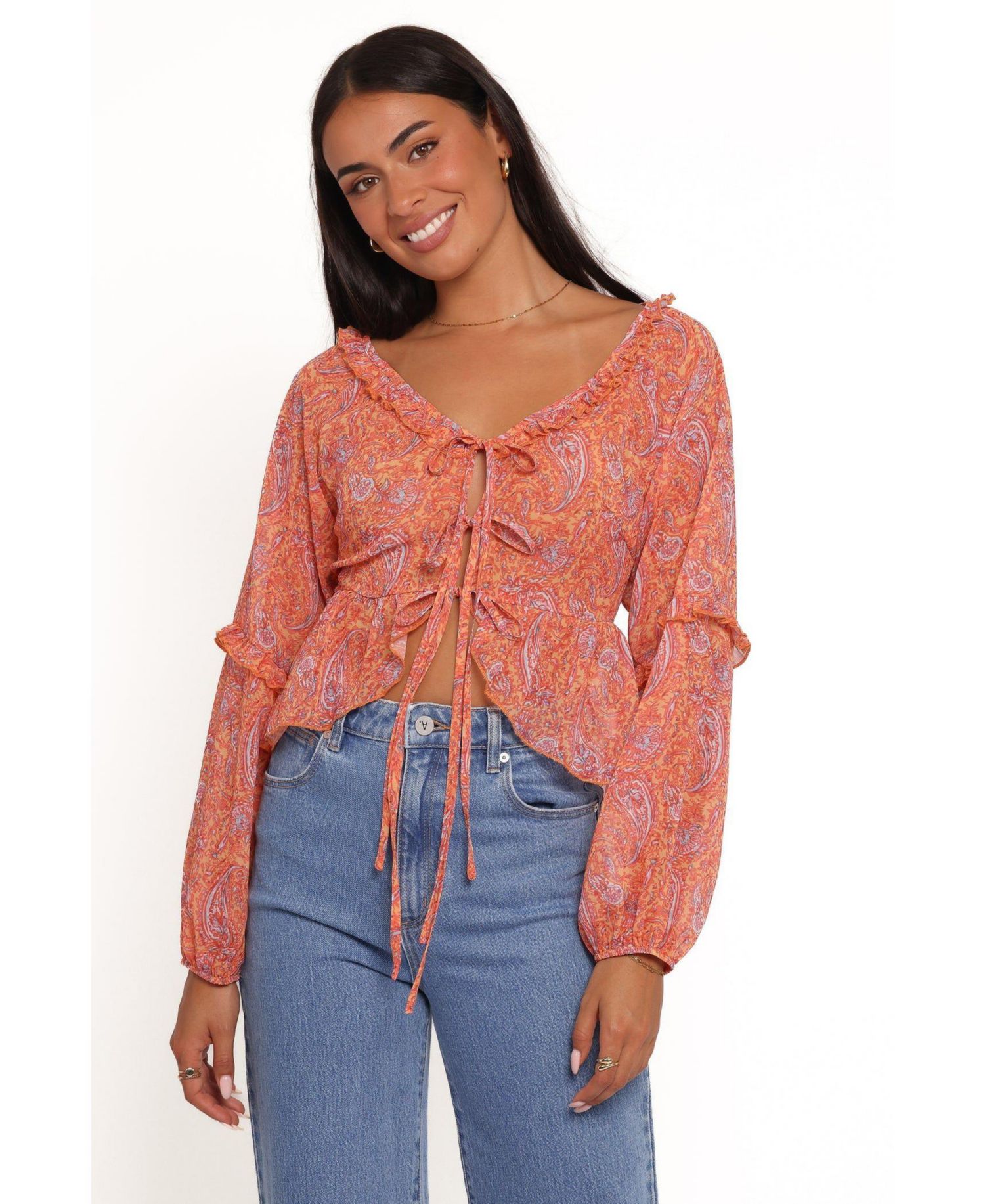 Women's Isolt Tie-Front Top