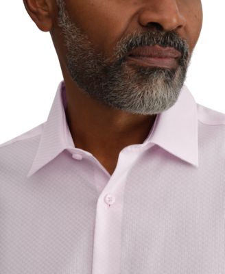 Men's Refined Cotton Stretch Shirt, Regular Fit