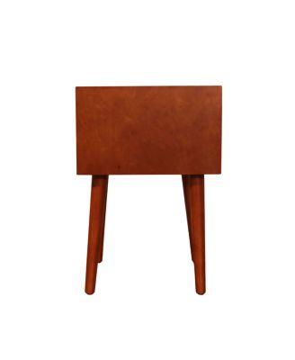 Nightstand with 2-Drawers, Small Side End Table with Storage