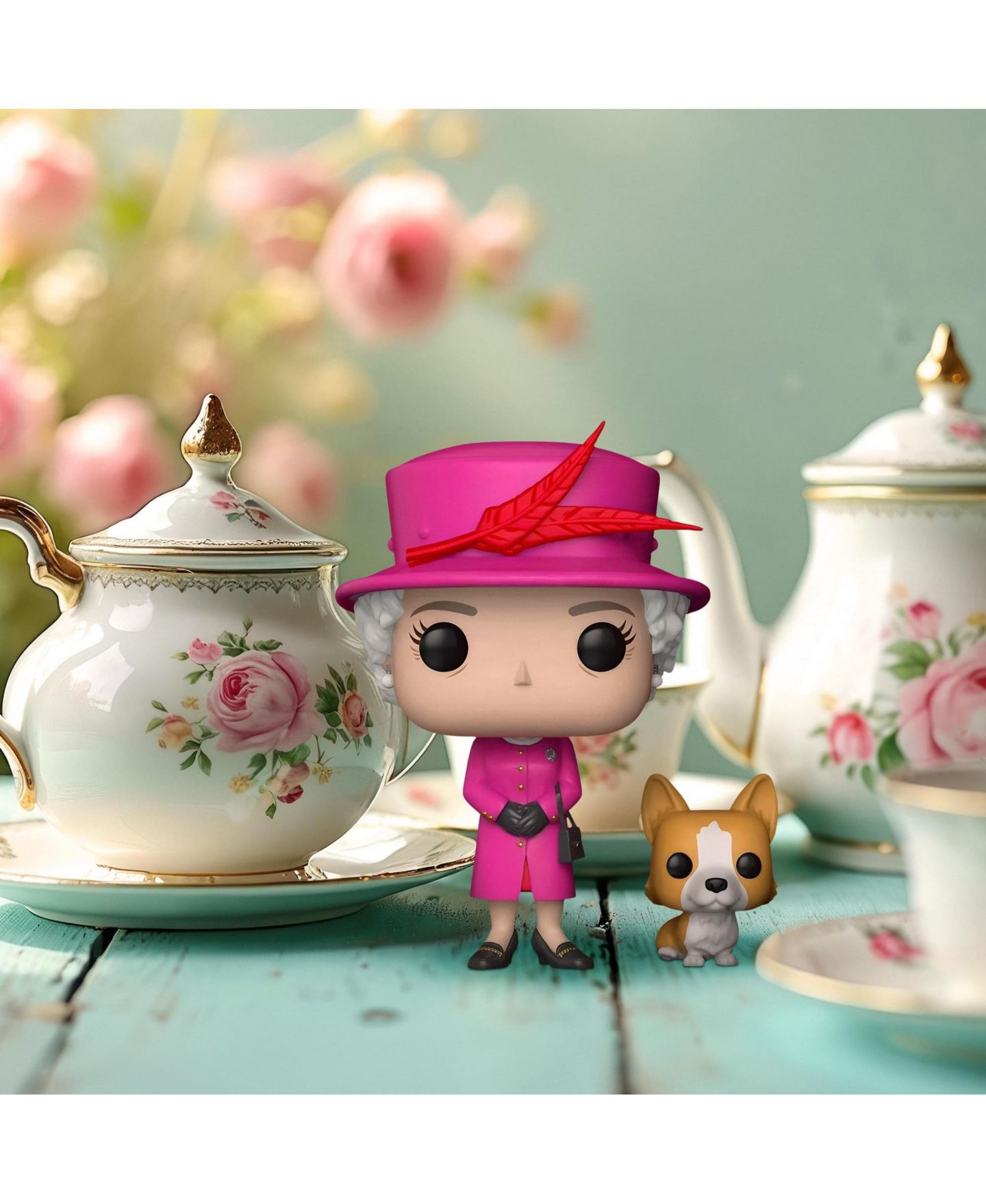 Детские фигурки Funko Pop! Queen Elizabeth II 3.75" 2-Piece Vinyl Figure, Ages 3+ — фото 5