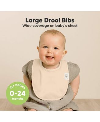 8pk Baby Bibs for Boy, Baby Drool Bib for Baby Boys and Girls, Infant Teething Bibs