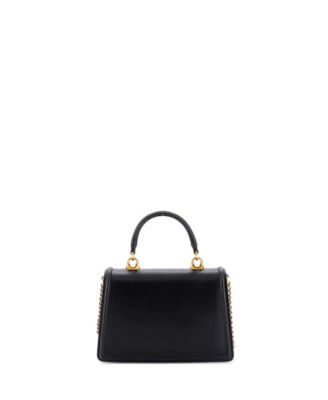 Small Devotion Top Handle Bag Leather