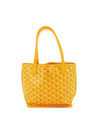 Mini Anjou Reversible Tote Coated Canvas