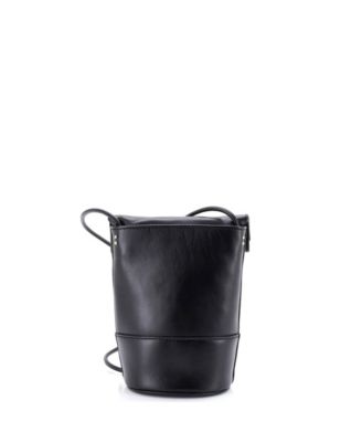 Micro Sense Bucket Bag Leather
