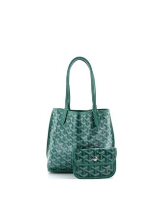 Mini Anjou Reversible Tote Coated Canvas