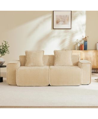 Premium Velvet Modular Sectional Sofa - Unmatched Comfort & Easy Setup