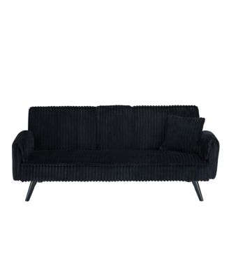 Minimalist corduroy sofa for living room and bedroom