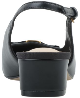 Women's Battah Slingback Square Toe Pumps
