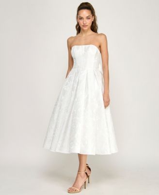 Juniors' Strapless Bustier Dress