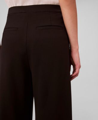 Women's Ponte High Rise Wide Leg Pants