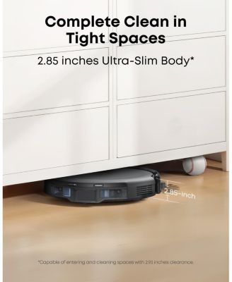 Robot Vacuum C10 with Self Emptying, 8 Weeks Hands Free +6 Pack Dust Bag