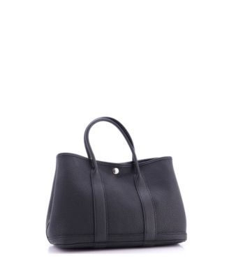 30 Garden Party Tote Leather