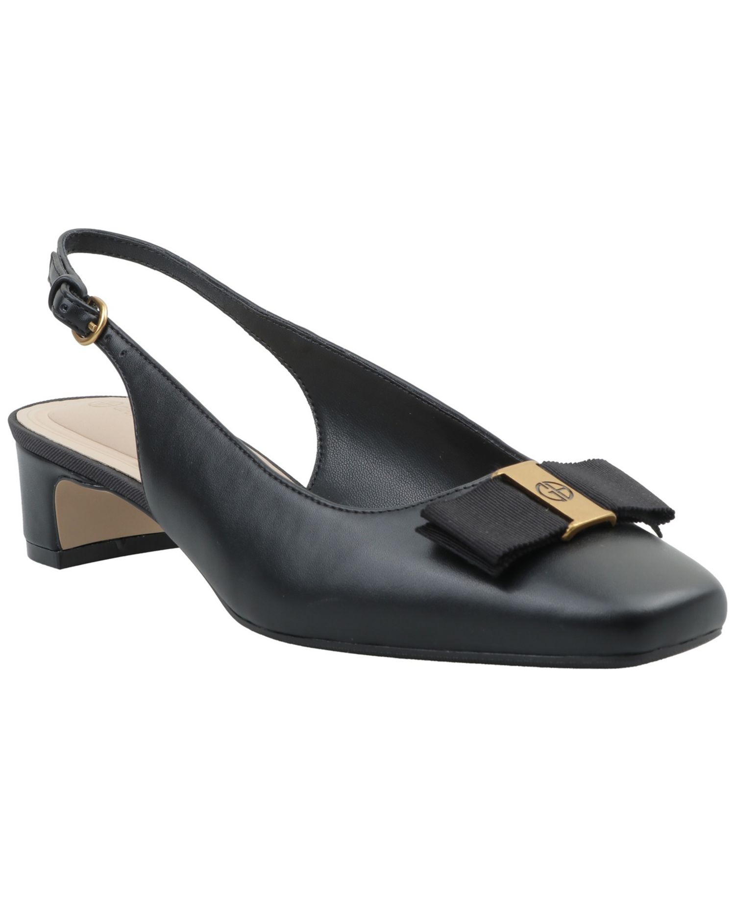 Women's Battah Block Heel Slingback Pumps