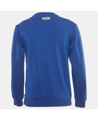 Men's Underwear Logo Patch Cotton Sweatshirt