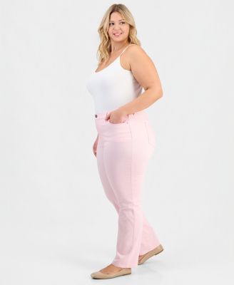 Plus Size Lexington High-Rise Straight-Leg Jeans