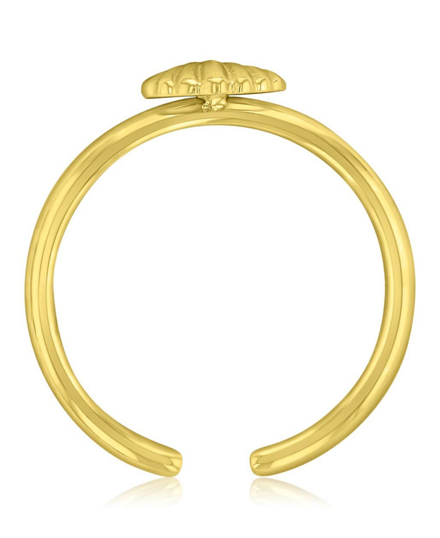 Waterproof Yellow Seashell Toe Ring