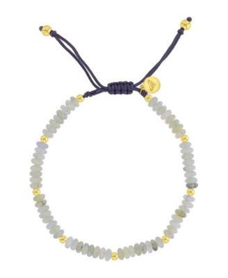 Waterproof Yellow Lapis Adjustable Bracelet