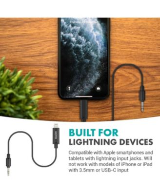 IMA-4 TRS to Lightning Adapter - Compatible with iPhone and iOS Devices