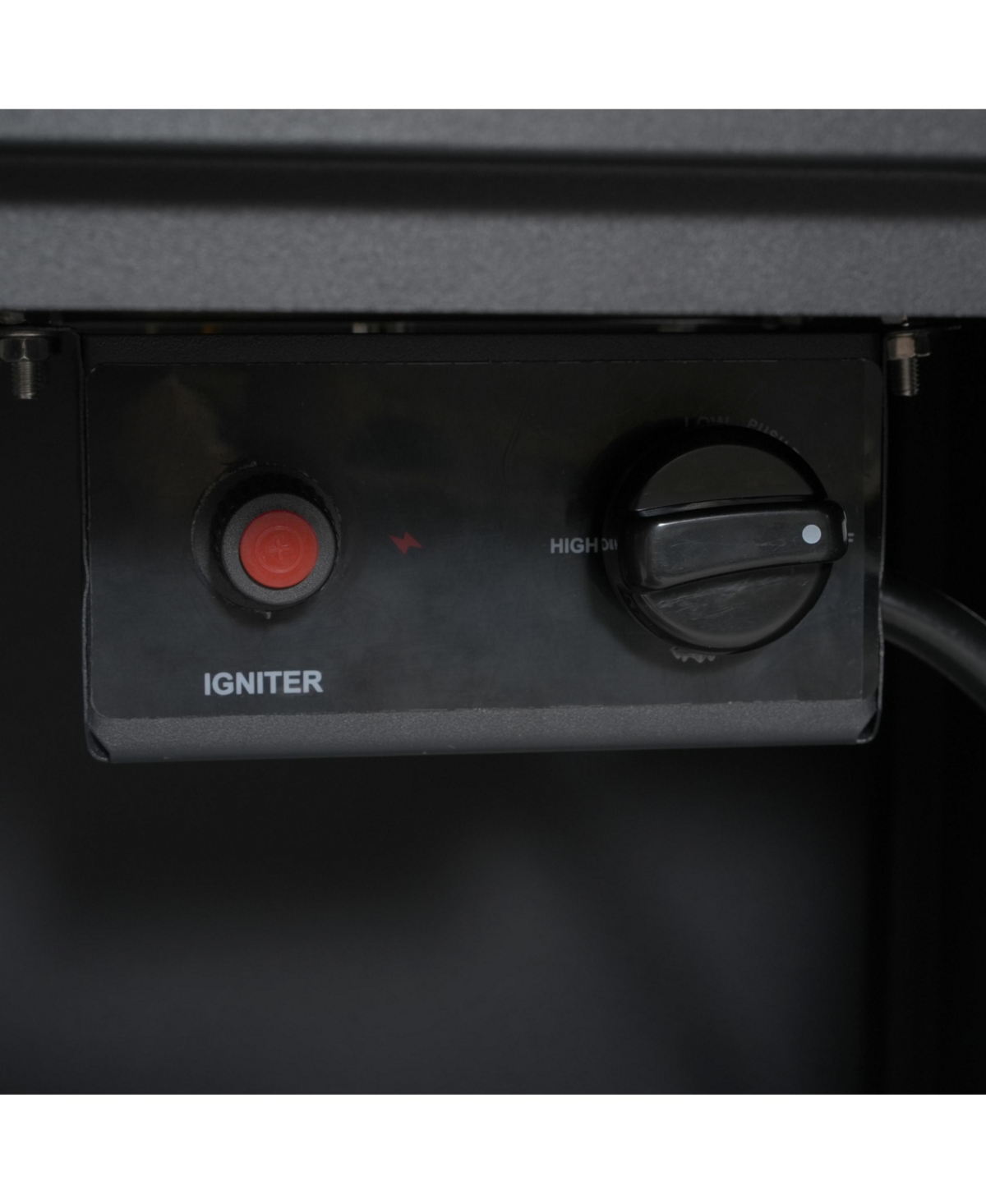 Flynama 30 Inch Square Steel Fire Pit Table Black 40000 Btu Galvanized Steel Construction