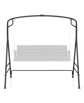 Outdoor Metal Swing Frame with Extra Side Bars