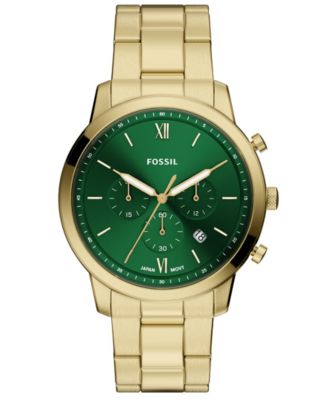 Men's Neutra Chronograph Gold-Tone Stainless Steel Watch, 44mm