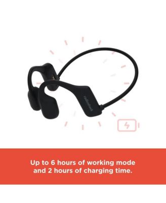 Bone Conduction Headphones (3304461) - Open-Ear Design For Spacial Awareness, IPX5 Water Resistant, 6 Hour Playtime With Bluetooth