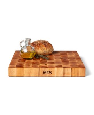 CCB Series Square Wooden Maple Cutting Board, 18" x 18"