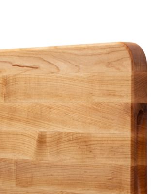 Chop-N-Slice Series Rectangular Wooden Maple Cutting Board, 20" x 14"