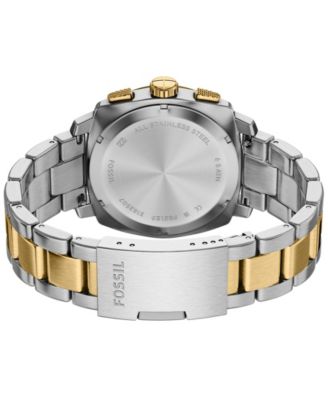 Men's Machine Chronograph Two-Tone Stainless Steel Watch, 44mm