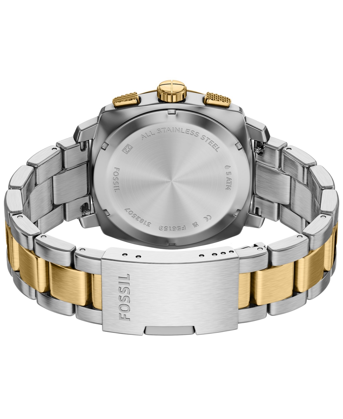 Fossil Men's Machine Chronograph Two-Tone Stainless Steel Watch, 44mm