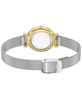 Women's Carlie Three-Hand Stainless Steel Watch, 28mm