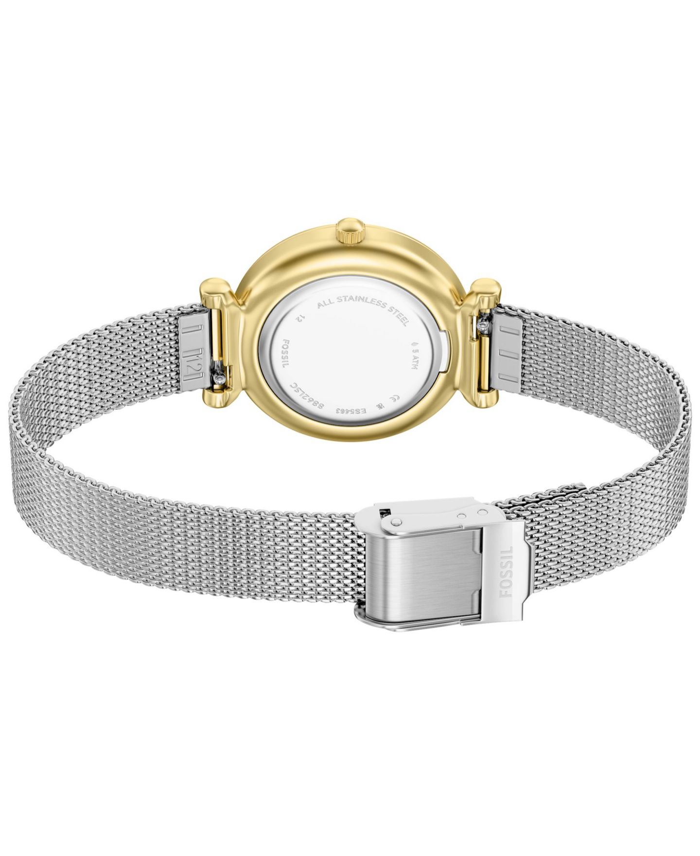 Женские часы Fossil Carlie Three-Hand Stainless Steel Watch, 28mm — фото 7