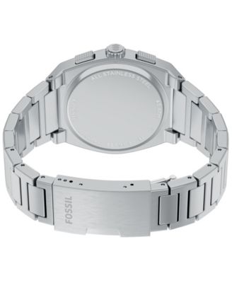 Men's Everett Chronograph Stainless Steel Watch, 44mm