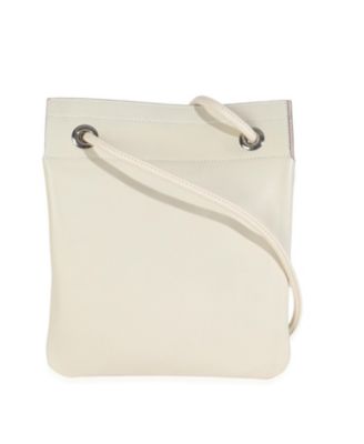 Pre-Owned Hermes Craie Milo Lambskin Swift Mini Aline