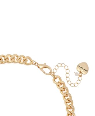 Faux Stone Basketball Pendant Statement Necklace