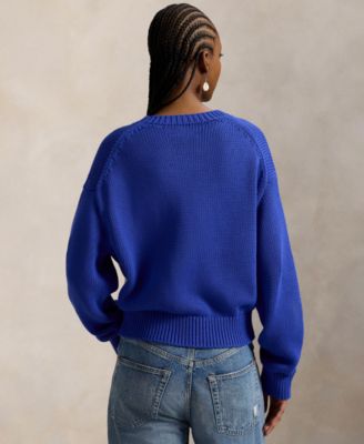 Women's Big Pony Crewneck Sweater