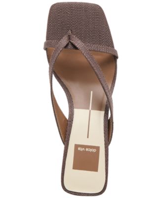 Women's Brevel Thong Low Block Heel Dress Sandals