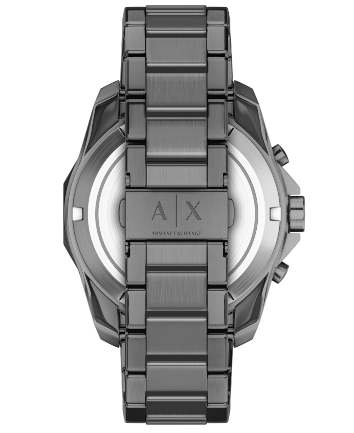 Armani Exchange Men's Quartz Chronograph Gunmetal Stainless Steel Watch, 44mm