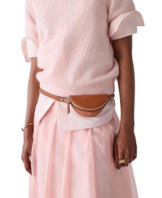 Duo Small Pebbled Leather Crossbody Bag