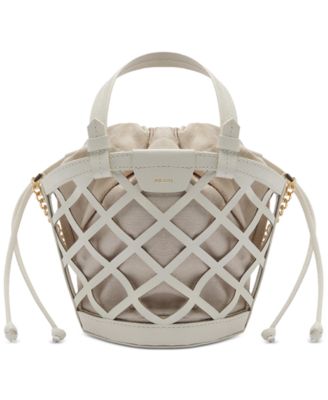 Petra Small Leather Bucket Bag