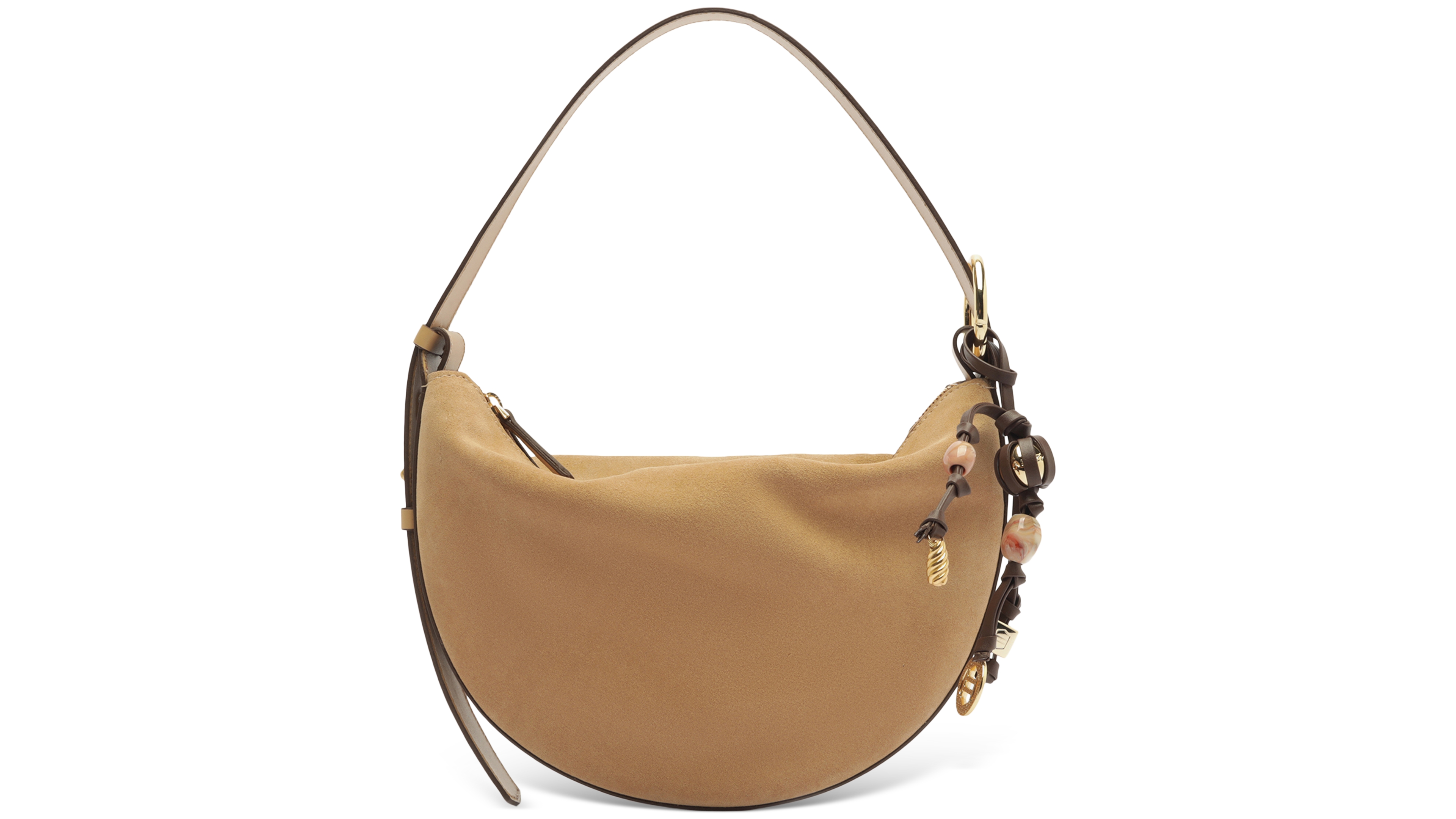 Arezzo Simone Medium Suede Shoulder Handbag