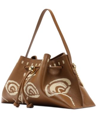 Alba Small Leather Shoulder Bag