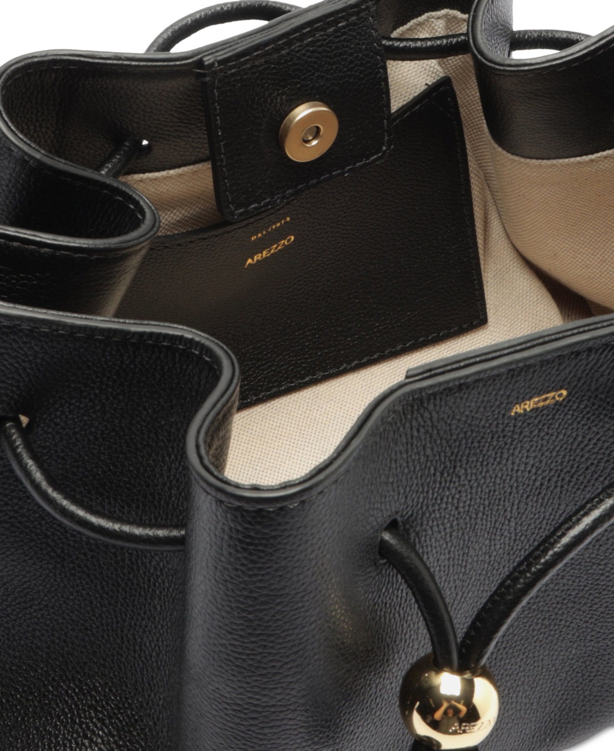 Arezzo Alba Small Snap Button Shoulder Bag