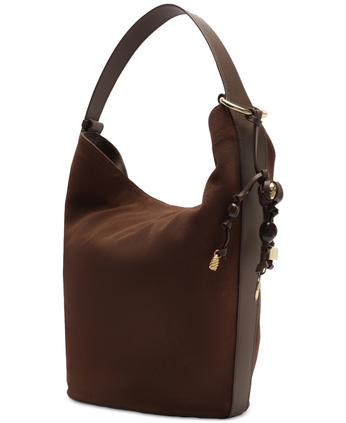 Arezzo Simone Small Suede Hobo Handbag